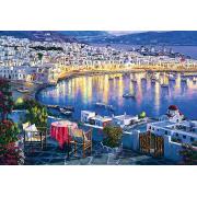 Trefl Mykonos au coucher du soleil, Grèce Puzzle 1500 pièces