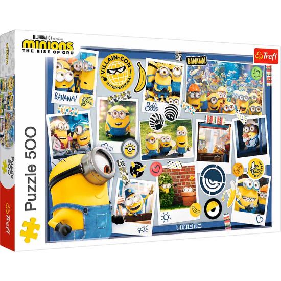 Puzzle Trefl Minions Photo Collection 500 pièces