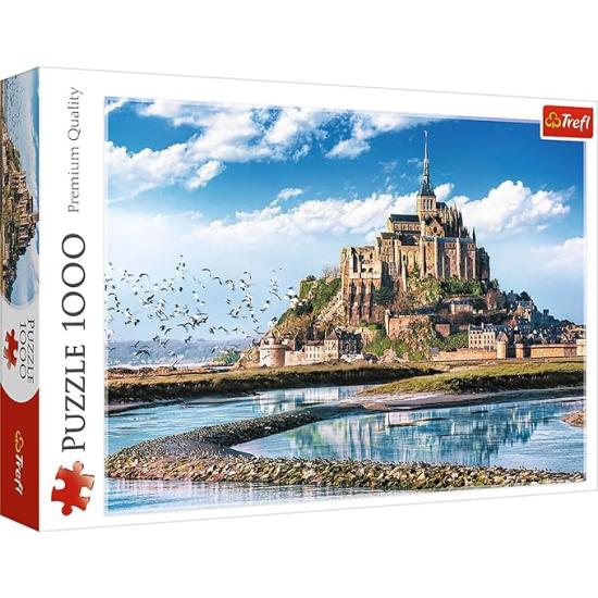 Puzzle Trefl Mont Saint-Michel, France de 1000 pièces