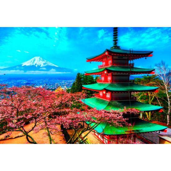 Puzzle Trefl Mont Fuji, Japon 1500 pièces