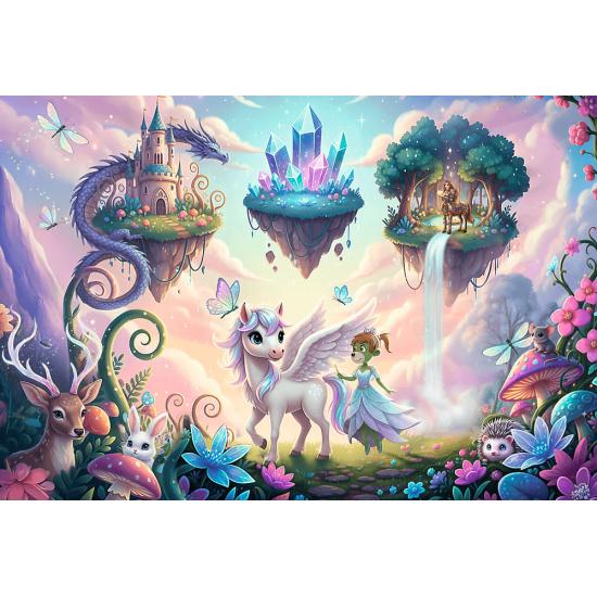 Puzzle Trefl Mondes Magiques XXL 100 pièces