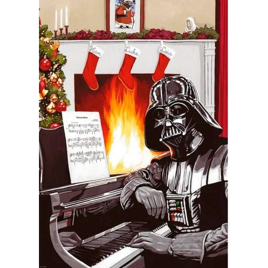 Puzzle Trefl Noël Avec Darth Vader 1000 pièces