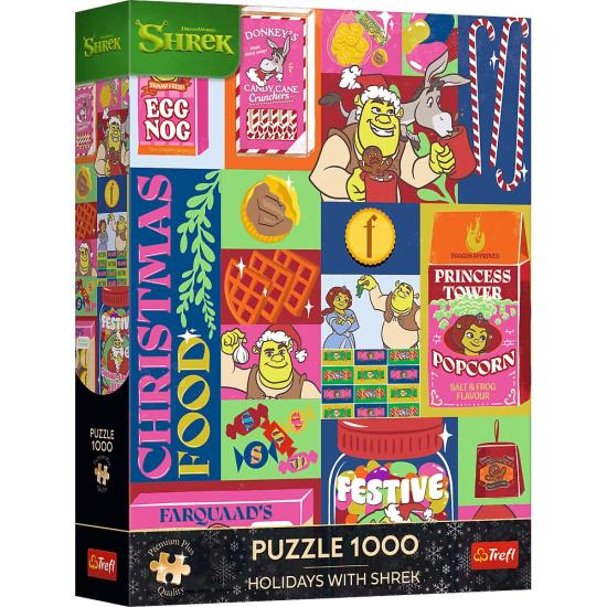 Puzzle Trefl Noël Avec Shrek 1000 pièces