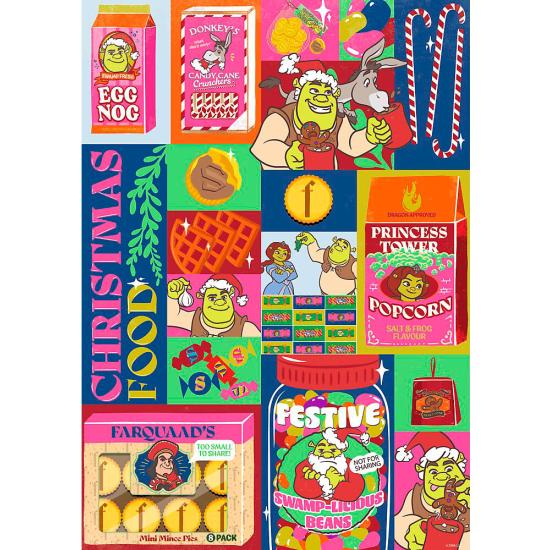 Puzzle Trefl Noël Avec Shrek 1000 pièces