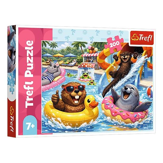Puzzle Trefl Entreprise De Castors XXL 200 pièces