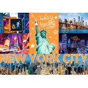 Trefl Neon New York City Puzzle 1000 pièces