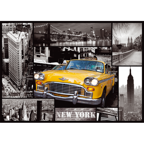 Puzzle Trefl New York, Taxi 1000 pièces