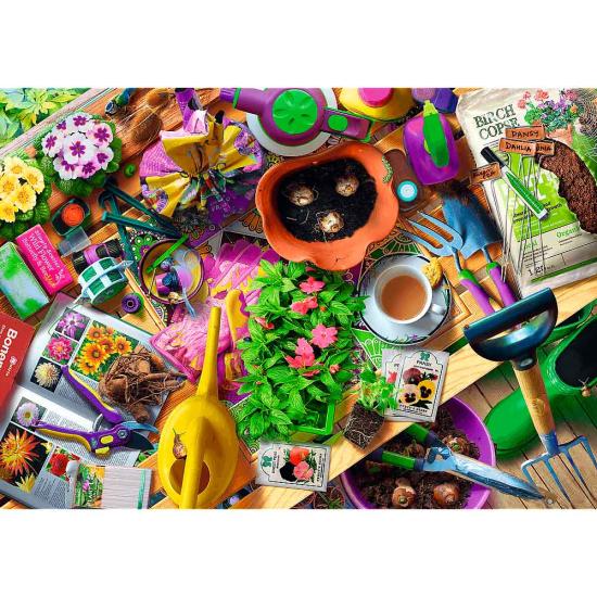 Puzzle Trefl Ranger le jardin 1000 pièces