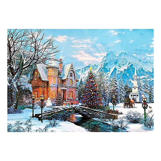 Puzzle Trefl Paysage d'hiver 1000 pièces Puzzle Trefl Paysage d'hiver 1000 pièces