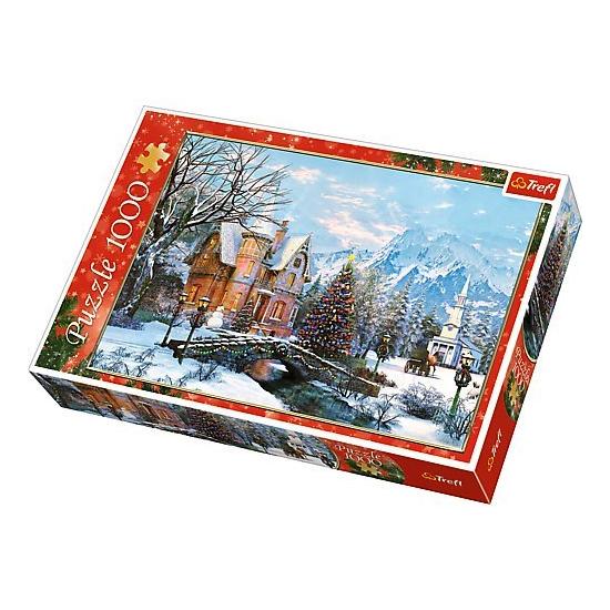 Puzzle Trefl Paysage d'hiver 1000 pièces Puzzle Trefl Paysage d'hiver 1000 pièces