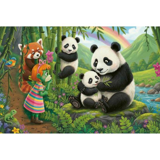Puzzle Trefl Pandas XXL 100 pièces