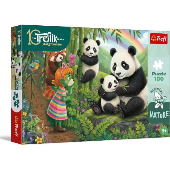 Puzzle Trefl Pandas XXL 100 pièces