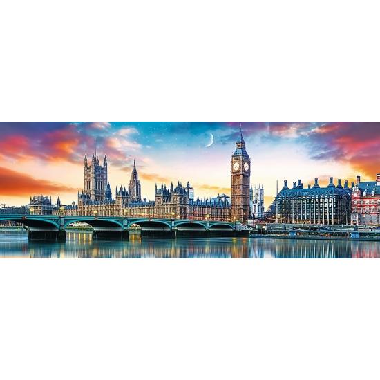 Puzzle Trefl Panorama Big Ben et Palais de Westminster 500 P Puzzle Trefl Panorama Big Ben et Palais de Westminster 500 P