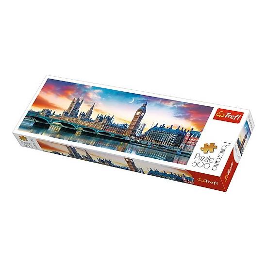 Puzzle Trefl Panorama Big Ben et Palais de Westminster 500 P Puzzle Trefl Panorama Big Ben et Palais de Westminster 500 P