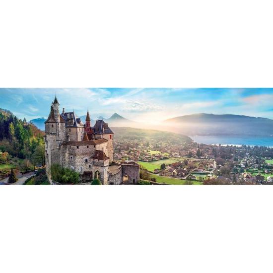 Puzzle Trefl Panorama Château de Menthon, France 1000 pcs