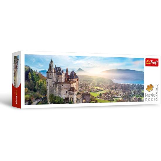 Puzzle Trefl Panorama Château de Menthon, France 1000 pcs