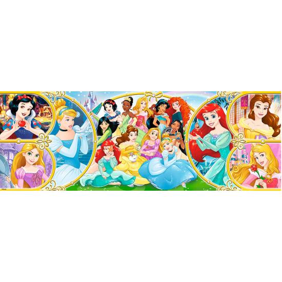 Puzzle Trefl Panorama Monde des Princesses Disney 500 Pzs