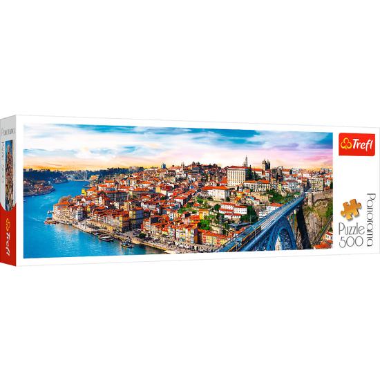 Puzzle Trefl Panorama Porto, Portugal 500 pièces