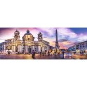 Puzzle Trefl Panorama Piazza Navona, Rome 500 pièces