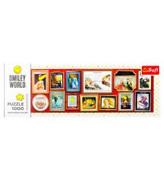 Puzzle Trefl Panorama SmileyWorld Gallery 1000 P