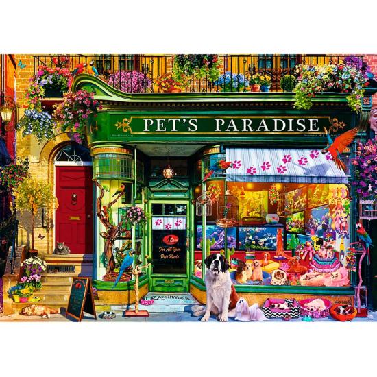 Puzzle Trefl Paradis des animaux de compagnie 1000 pièces