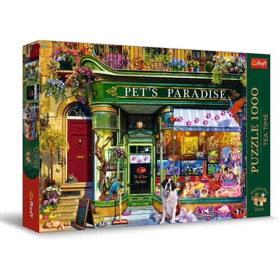 Puzzle Trefl Paradis des animaux de compagnie 1000 pièces