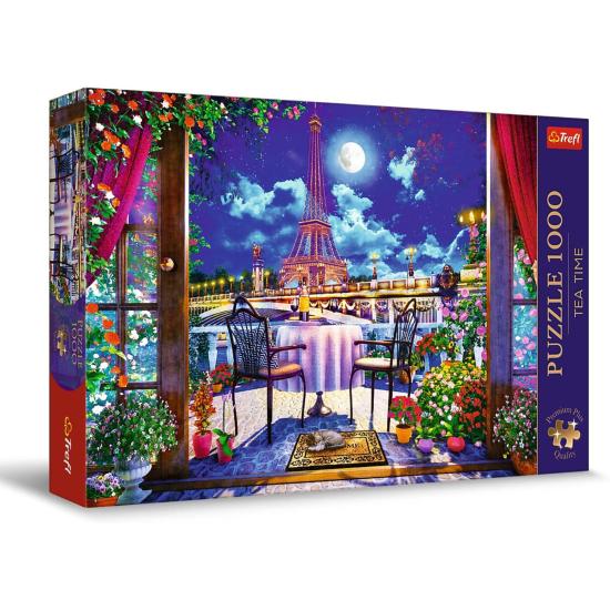 Puzzle Trefl Paris au clair de lune 1000 pièces
