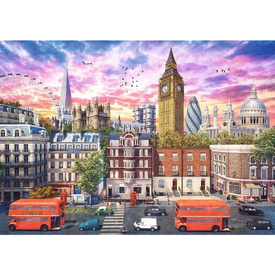 Puzzle Trefl Se Promener dans Londres de 4000 Pièces