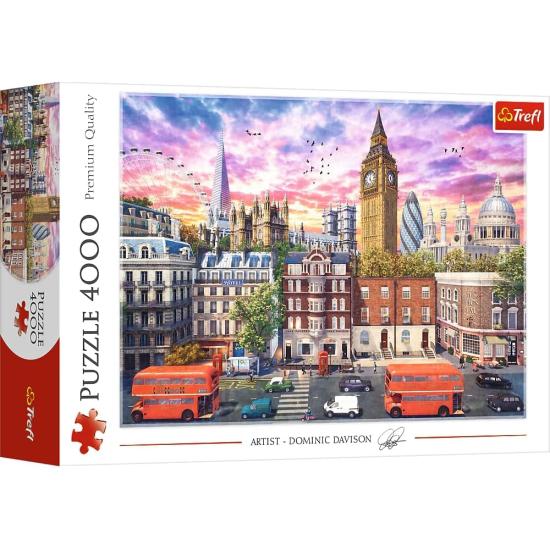 Puzzle Trefl Se Promener dans Londres de 4000 Pièces