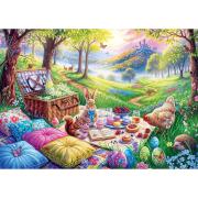 Puzzle Trefl Pique-nique dans la Prairie 1000 pièces
