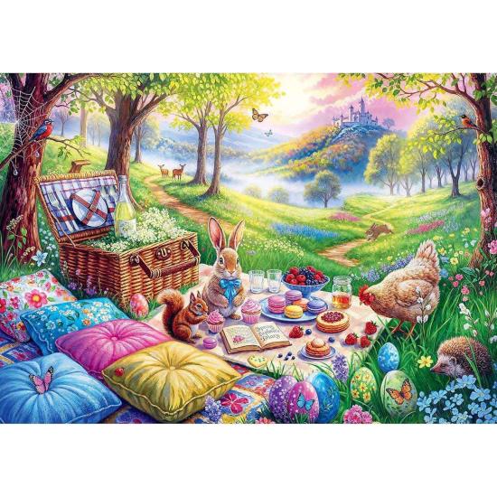 Puzzle Trefl Pique-nique dans la Prairie 1000 pièces