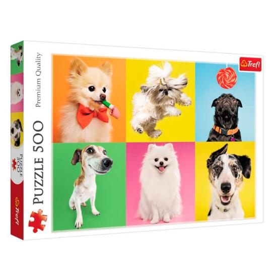 Puzzle Trefl Chiots 500 pièces