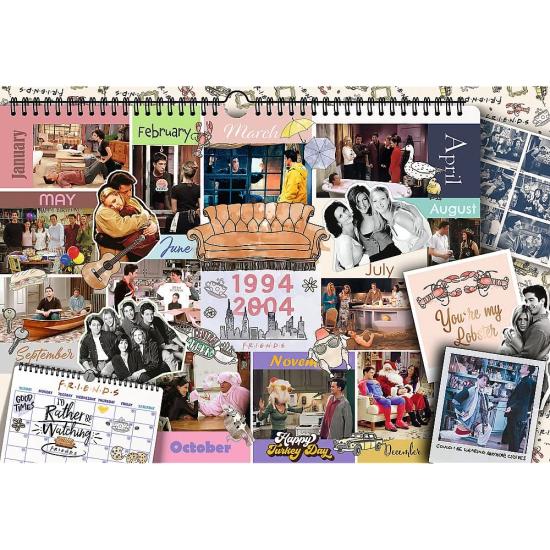 Trefl Puzzle Friends Calendrier Page 1500 Pièces