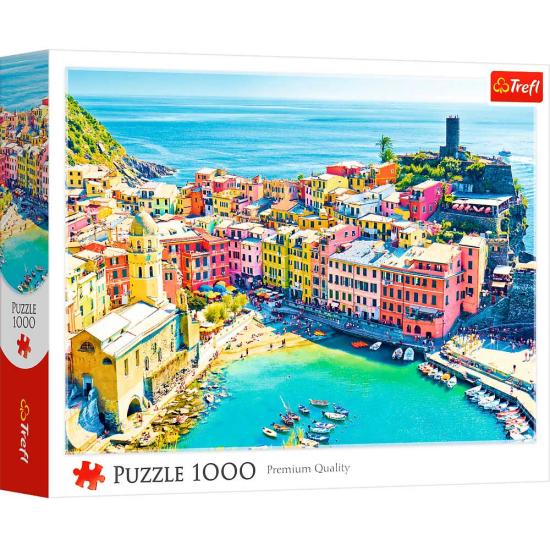 Puzzle Trefl La Pittoresque Ville De Vernazza, En Italie 1000 pi