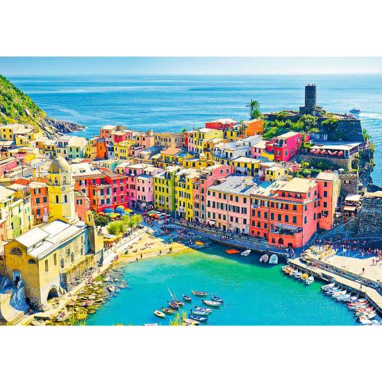 Puzzle Trefl La Pittoresque Ville De Vernazza, En Italie 1000 pi