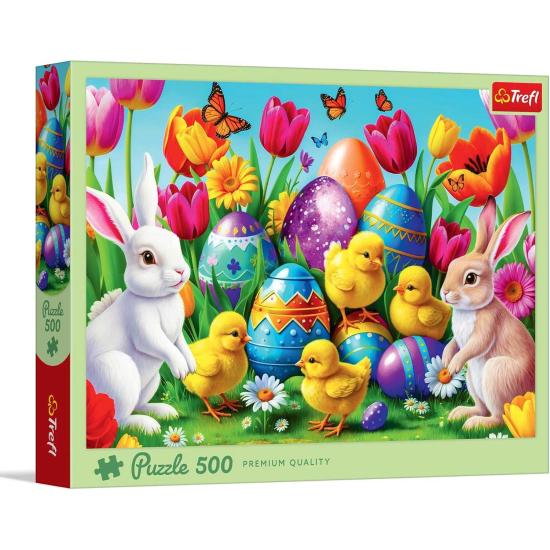 Puzzle Trefl Prairie de Pâques 500 pièces