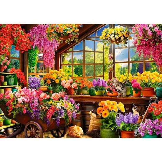 Puzzle Trefl Préparatifs pour le printemps 1000 pièces