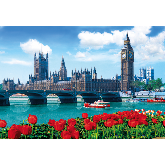 Trefl puzzle Westminster Bridge et Parlement Londres d