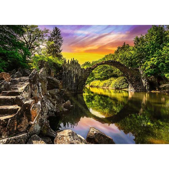 Puzzle Trefl Pont Rakotz À Kromlau, Allemagne 1000 pièces