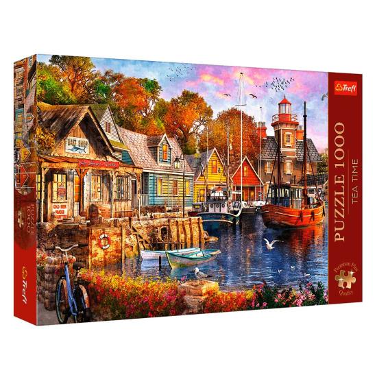 Puzzle Trefl Port De Bord De Mer 1000 pièces