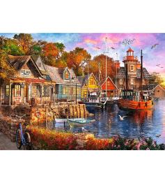 Puzzle Trefl Port De Bord De Mer 1000 pièces