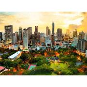 Puzzle Trefl Coucher de soleil à Bangkok 3000 pièces