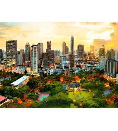 Puzzle Trefl Coucher de soleil à Bangkok 3000 pièces