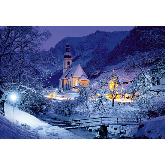 Puzzle Trefl Ramsau, Bavière, Les Alpes 1500 pièces