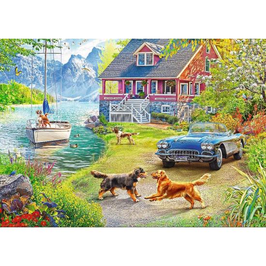 Puzzle Trefl Détente Estivale 2x500 pièces