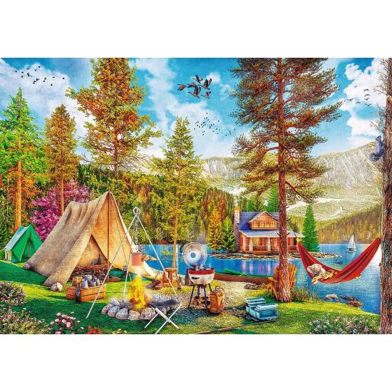Puzzle Trefl Détente Estivale 2x500 pièces