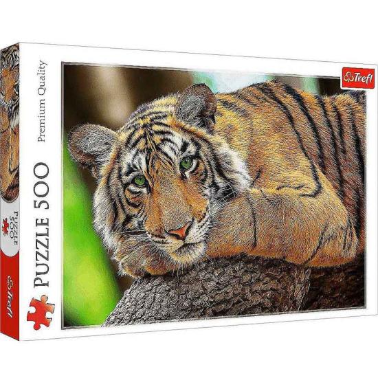 Puzzle Trefl Portrait de Tigre 500 pièces