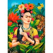 Puzzle Trefl Portrait Dans La Jungle 1000 pièces