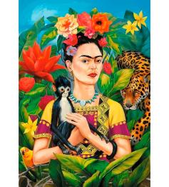 Puzzle Trefl Portrait Dans La Jungle 1000 pièces