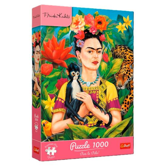 Puzzle Trefl Portrait Dans La Jungle 1000 pièces